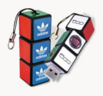 4g Rubiks Cube USB Drive with rope