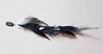 Black Feather Hair Extension