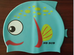 Cartoon swim cap