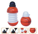 Collapsible Basketball Shaped Plastic Bottles