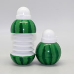 Collapsible Watermelon Shaped Plastic Bottles