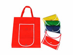 Colored nonwoven bag