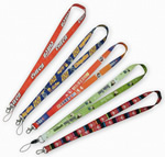 Custom dye sublimation lanyards