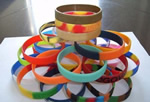 Deboss Silicone Bracelet