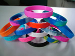 Debossed Silicone Bracelet