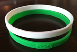 Debossed Silicone Wrist Band