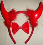 Devil horns headband