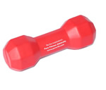 Dumbbell shaped stress ball