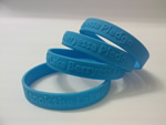 Embossed Silicone bracelet