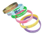 Embossed Wristband for Promotions