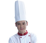 Flat top chef hat