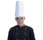 Flat top chef hat