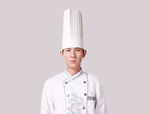 Flat top chef hat