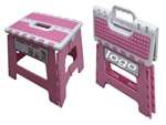 Folding step stool