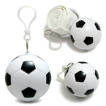 Football-shaped Pendant With Rain Poncho