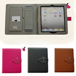 Genuine leather iPad case for custom making.