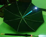 LED flashing umbrella with popular design