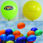 Latex balloon for 7 with custom imprint