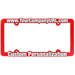 License plate frame