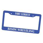 License plate frame