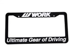 License plate frame