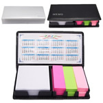 Memo pad with calendars