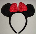 Mickey ears headband