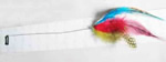 Multicolor Feather Hair Clips