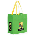 Non woven textured grocery tote bag