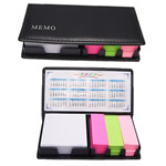 Notepad caddy with calendars