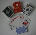 Paper playing cards