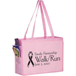 Plain non-woven awareness bag