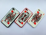 Poker Design Silicone Phone Case