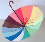 Rainbow umbrella