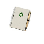 Recycle Notebook With Pen