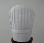 Round top chef hat