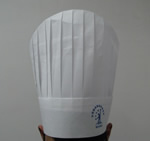 Round top chef hat