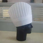 Round top chef hat