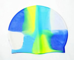 Silicon swim cap