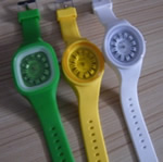 Silicone jelly watches for london olympic game