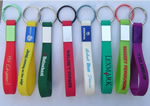 Silicone key ring