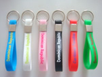 Silicone keyring.