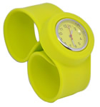 Silicone slap watch