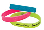 Silicone wristband