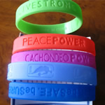 Silicone wristband