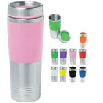 Stainless steel travel tumbler