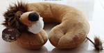 U shaped Plush lion neck pillows