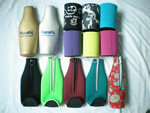 bottle cooler with zipper