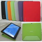 iPad PU case for custom imprint.