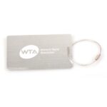 Brushed Aluminum Luggage Tag - Image 2